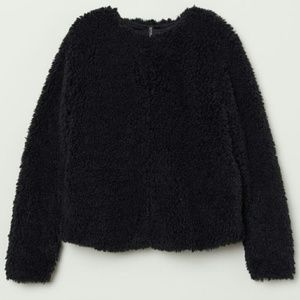 H&M fluffy cardigan
